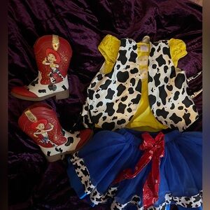 Disney girl 4T dresses: Toy Story and Encanto